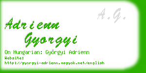 adrienn gyorgyi business card